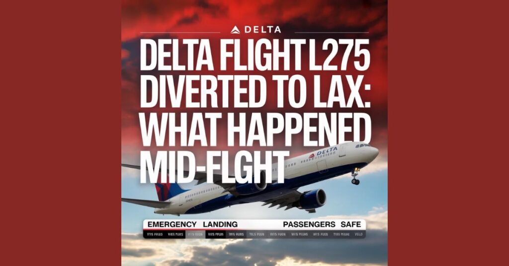 Delta Flight DL275 Diverted to LAX