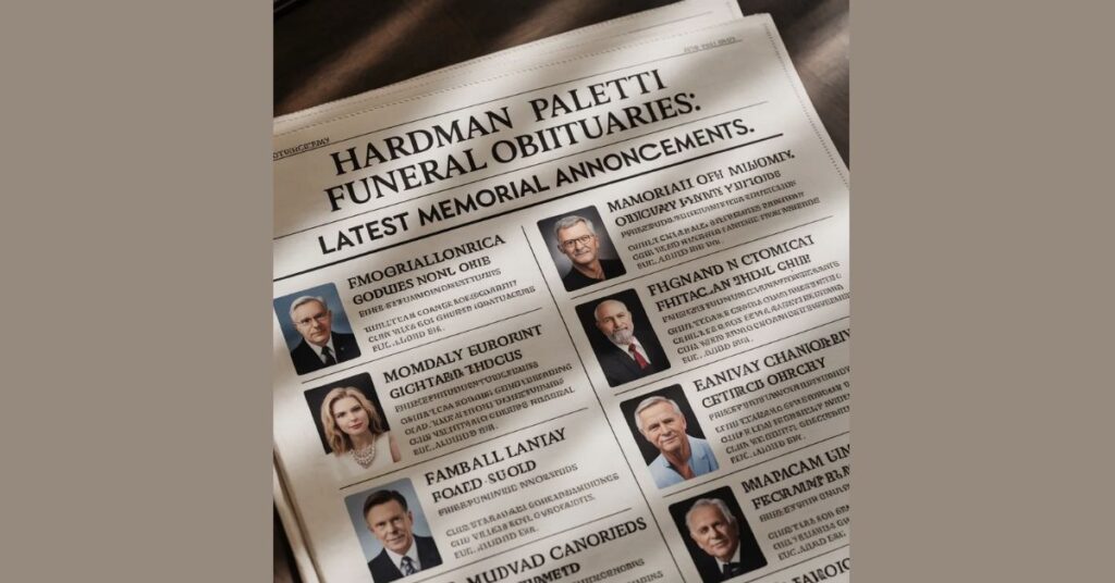 Hardman Paletti Funeral Obituaries: Latest Memorial Announcements Hardman Paletti Funeral Obituaries