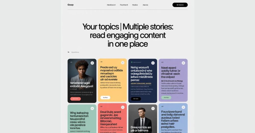 Your Topics Multiple Stories