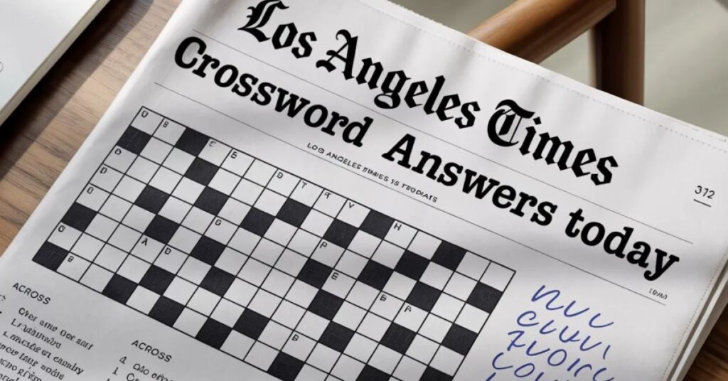 Los Angeles Times Crossword Answers Today Easy Guide Los Angeles Times Crossword Answers Today