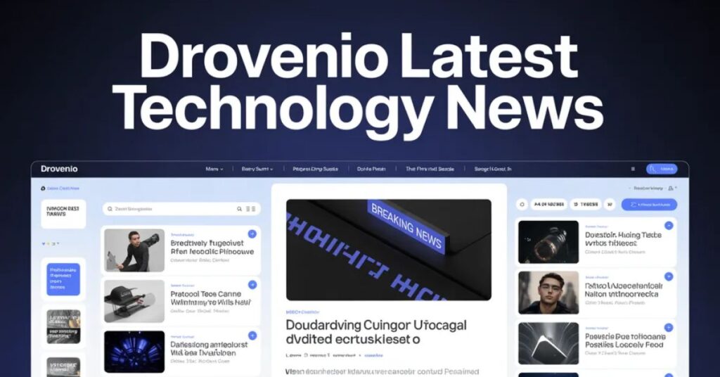 Drovenio Latest Technology News