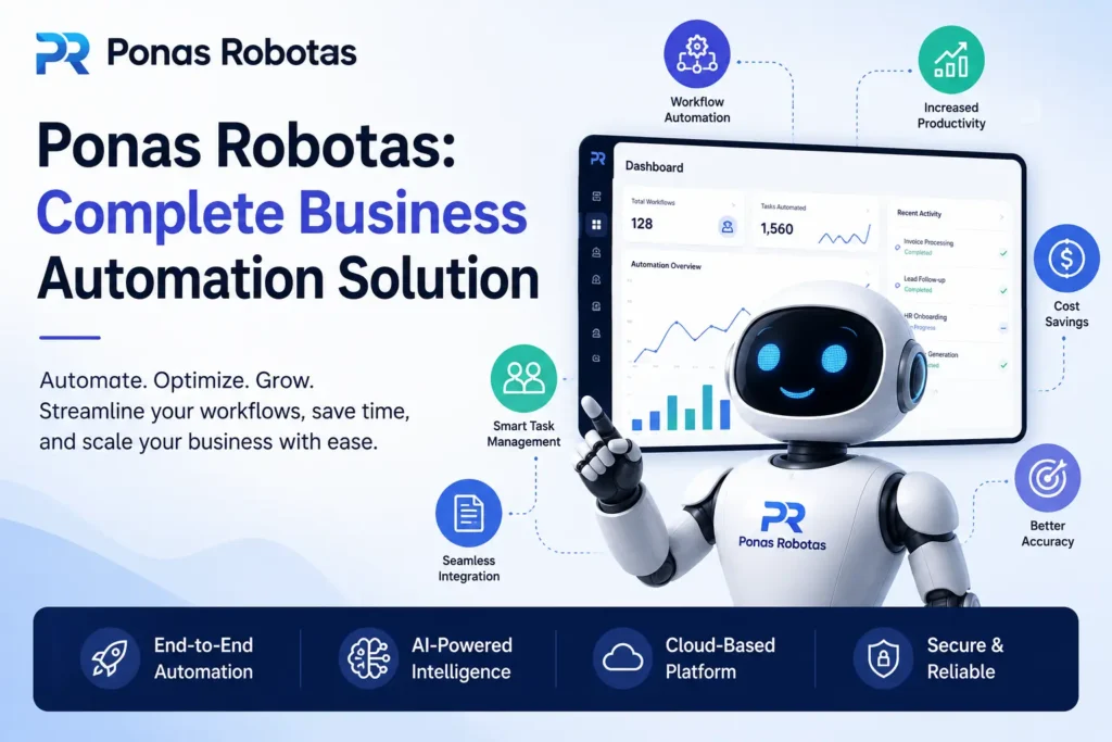 Ponas Robotas: Complete Business Automation Solution Ponas Robotas