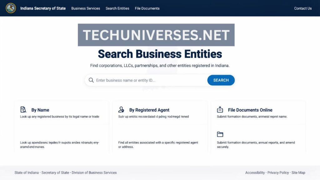Indiana Secretary of State Business Search: Complete Guide Indiana Secretary of State Business Search