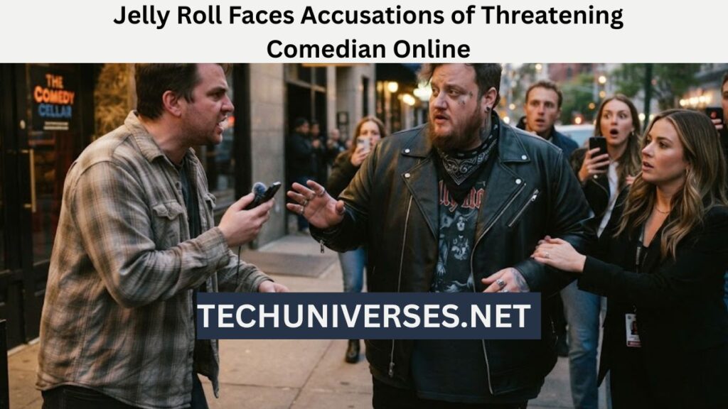 Jelly Roll Faces Accusations of Threatening Comedian Online Jelly Roll Faces Accusations of Threatening Comedian Online